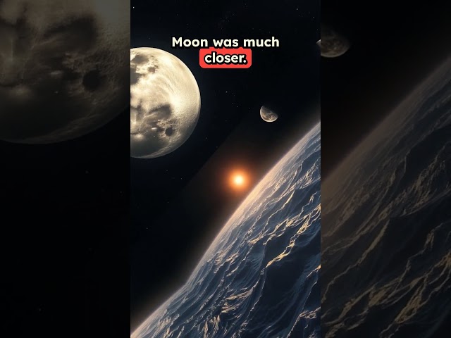 The Moon's Disturbing Drift: What It Means for Earth! 🌕 #space #universe #mystery