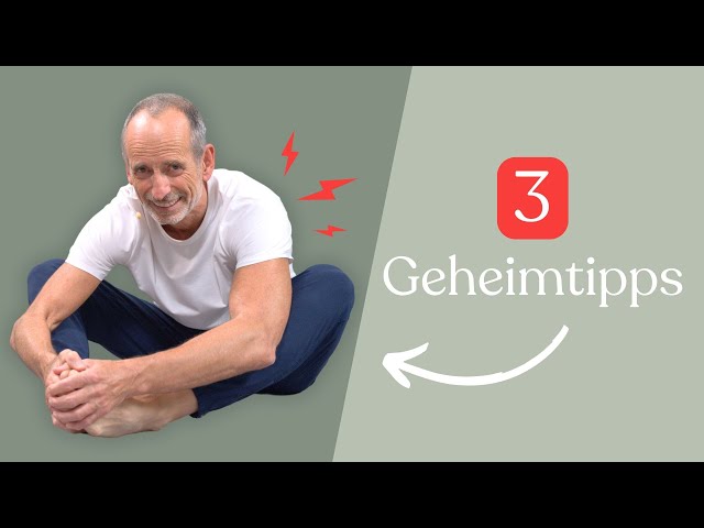 Unsere Geheimtipps bei Schmerzen im unteren Rücken! 🙏