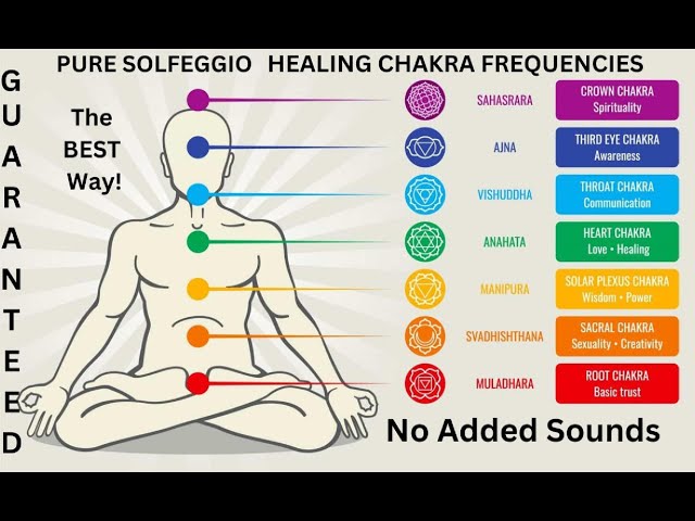 Quick 7 Chakra Heal and Align - Pure Solfeggio Frequencies | 5 min Per Chakra - Root to Crown