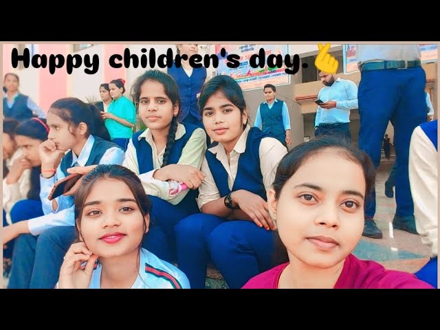 Happy children's day guys 😄🤗 || Mera majak bn gya🤣 || Children day pr sports hua collage me🏃