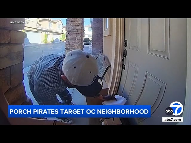 Porch pirate targets Orange County neighborhood