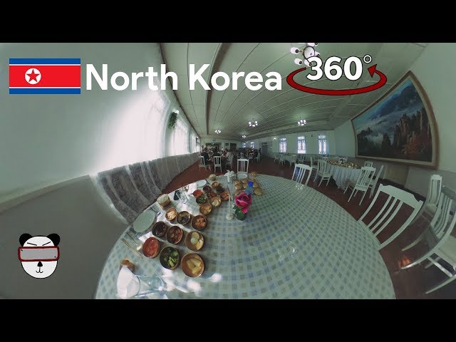 🇰🇵 360° Inside North Korea: North Korean Restaurant | Pyongyang, North Korea