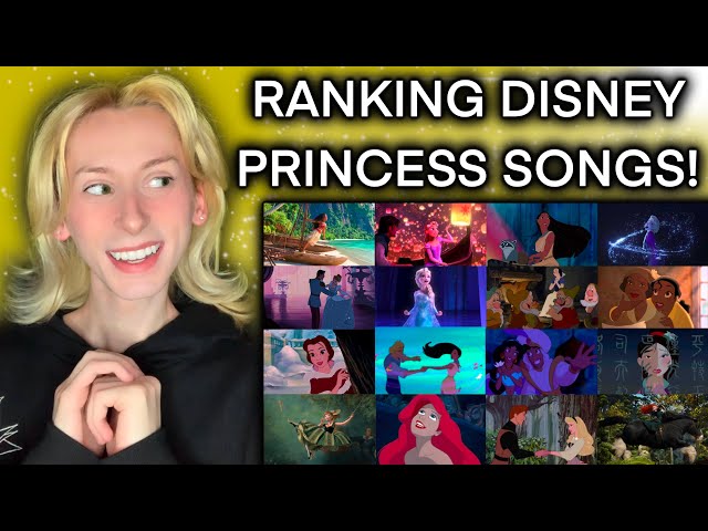 RANKING DISNEY PRINCESS SONGS! 🍂🐚 🪭 with Nicky Marra!