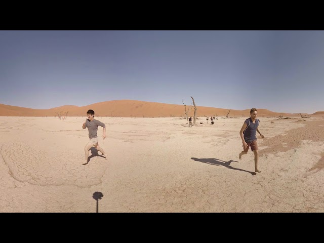 360 VR Video of Sossusvlei , Nomad Africa Adventure Tours - Namibia