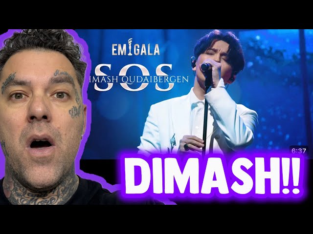 Rapper FIRST TIME REACTION to Dimash - SOS | EMI GALA 2022