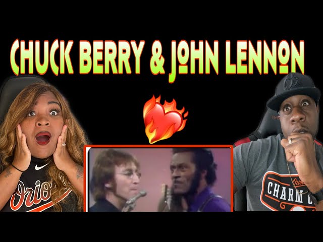 SUPER TALENTED!!!  CHUCK BERRY AND JOHN LENNON - MEMPHIS TENNESSEE & JOHNNY B. GOODE (REACTION)