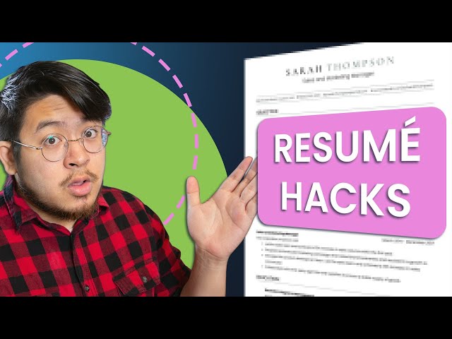 Resume Hacks: Stand Out with These Easy Tips!