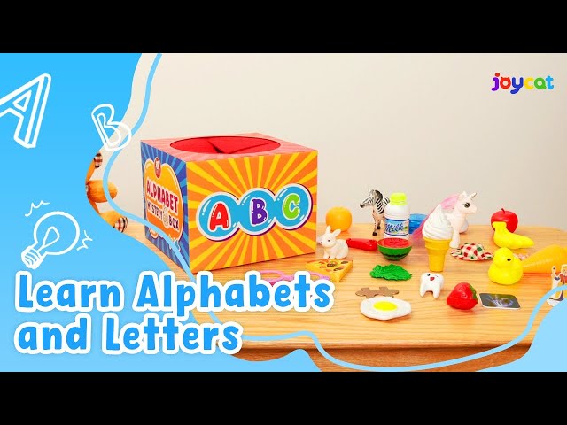 Explore ABC Mystery Box! Best Learn Letters, Alphabet, Objects, Kids and Toddlers Learning Toy Video