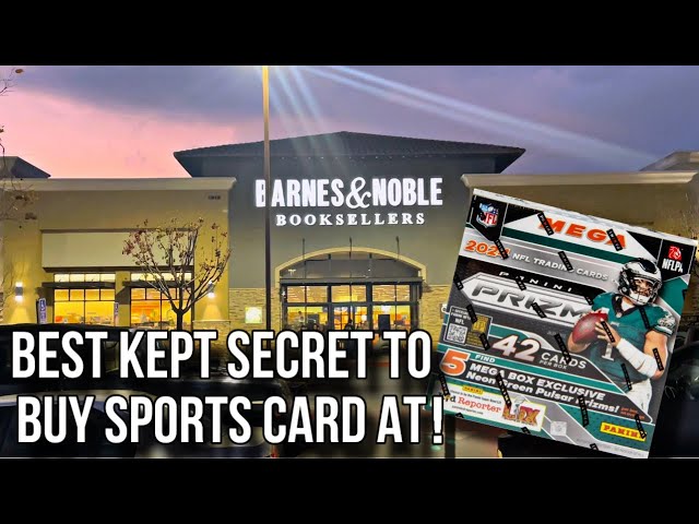 Buying Sports Cards At Barnes & Nobles (2024 Prizm Football)