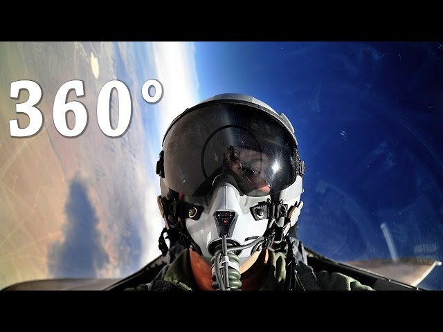 Amazing 360° Cockpit View - F-5 Fighter Jet & AH-1Z Viper Helicopter