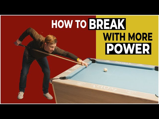 How To Break With More Power | Pool Coaching