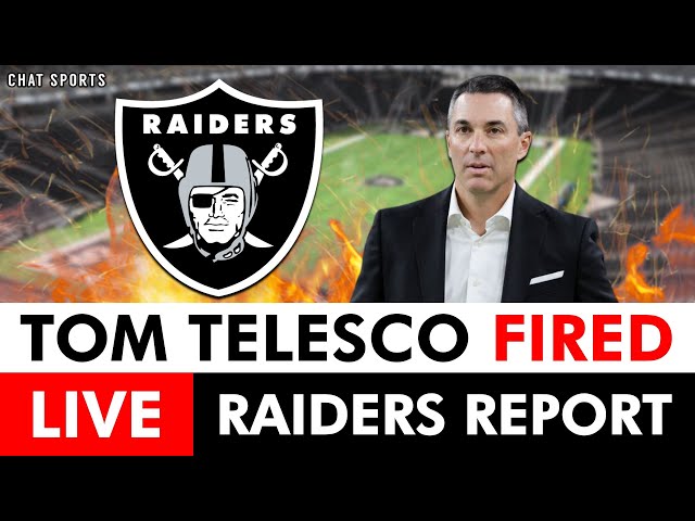 BREAKING 🚨 Raiders Fire GM Tom Telesco | Live Reaction & Breakdown