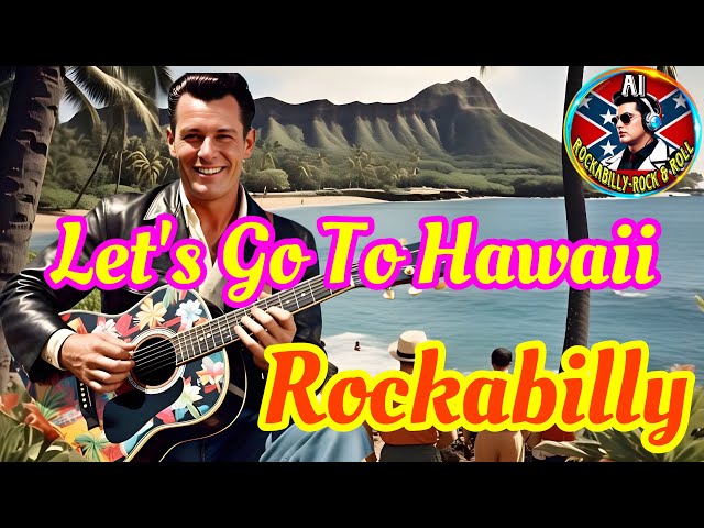 Rockabilly Song (AI) Let’s Go To Hawaii 🌺#rockabilly