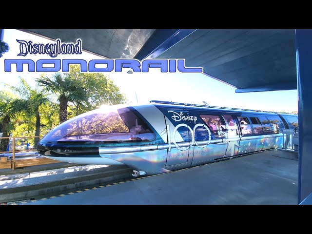 Disneyland Monorail Full Ride Disney 100 Celebration 2023