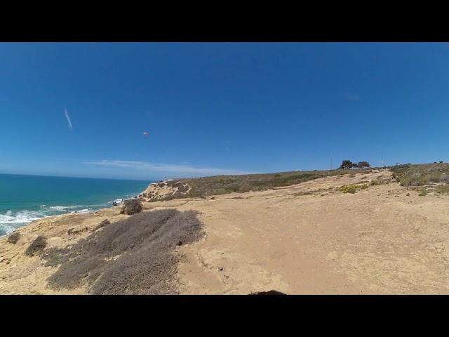 Torrey Pines Gliderport stabilized (360 Video)