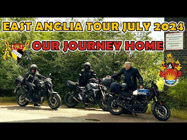 Final Ride Home: Concluding Our Epic 2024 East Anglia Motorcycle Adventure