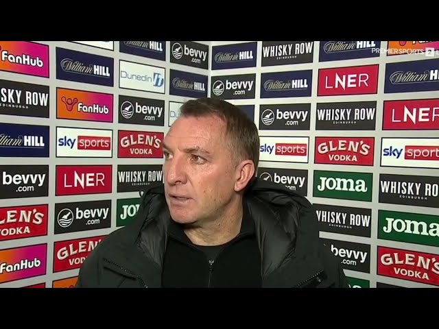 Brendan Rodgers Calls Out Var After Celtic Disallowed Goal Against Hibs