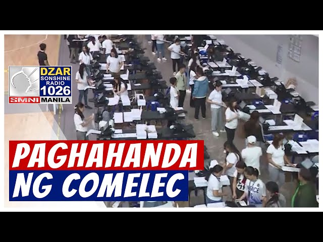 Comelec, nakapag-imprenta na ng 27-m balota; Beripikasyon ng printed ballots, ginagawa na rin