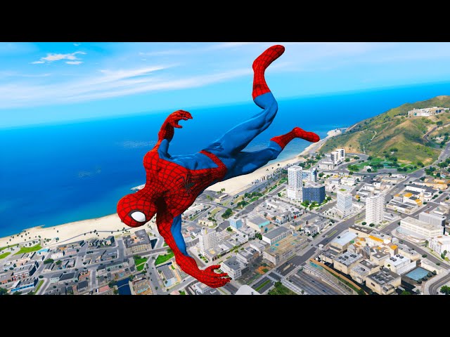 GTA 5 Epic Ragdolls/Spiderman Compilation With GTA Progressive (GTA 5, Euphoria Physics) #08