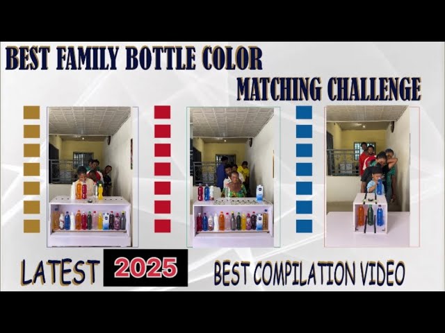 THE BEST FUNNY & ENTERTAINING FAMILY COLOR MATCHING CHALLENGE - LATEST 2025 BEST COMPILATION VIDEO