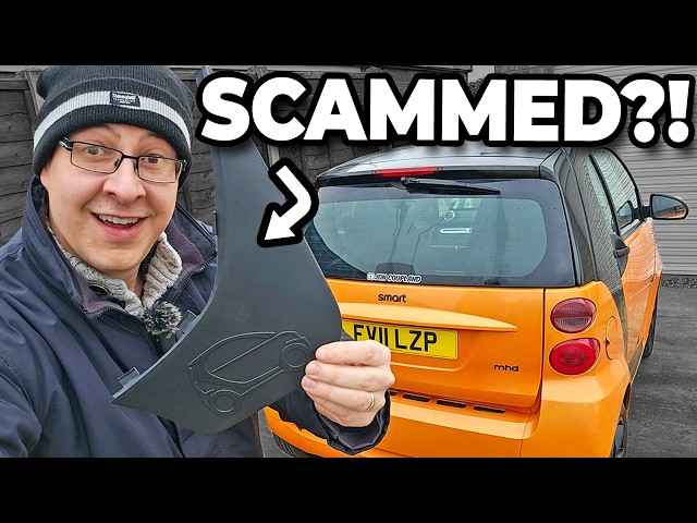 Have I Just Wasted £40 On Fake Smart ForTwo Parts? - 'Genuine' Mudflaps?!