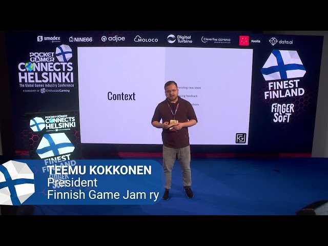 Game Jam Culture at the Workplace - Teemu Kokkonen, Finnish Game Jam.