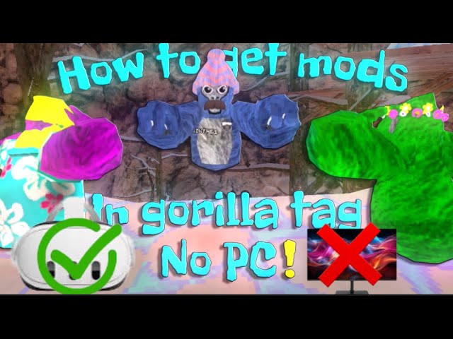 WORKING!! How to actually get mods in gorilla tag no PC! (Gorilla Tag)