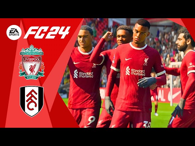 PS5 FC 24 Liverpool vs Fulham | Premier League