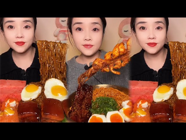 Eating video Asmr seafood & mukbang food challenge 2024  #eatingvideo #asmr #mukbang