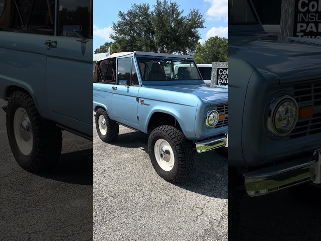 BEAUTIFUL EARLY BRONCO RESTORATION #cool #adventure #car