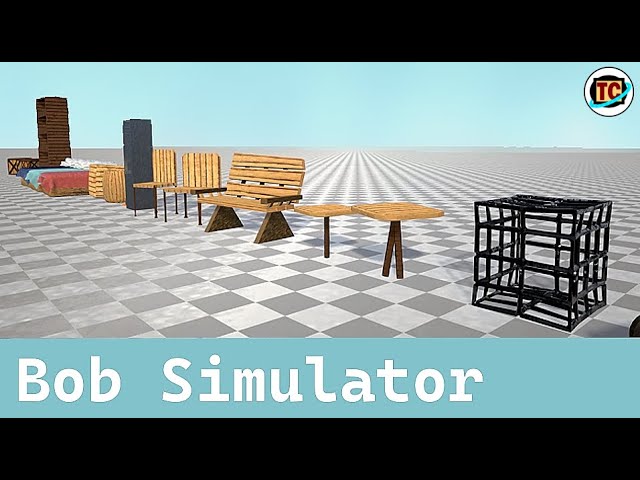 Furniture Props - Bob Simulator Showcase - Unity Indie Game Dev