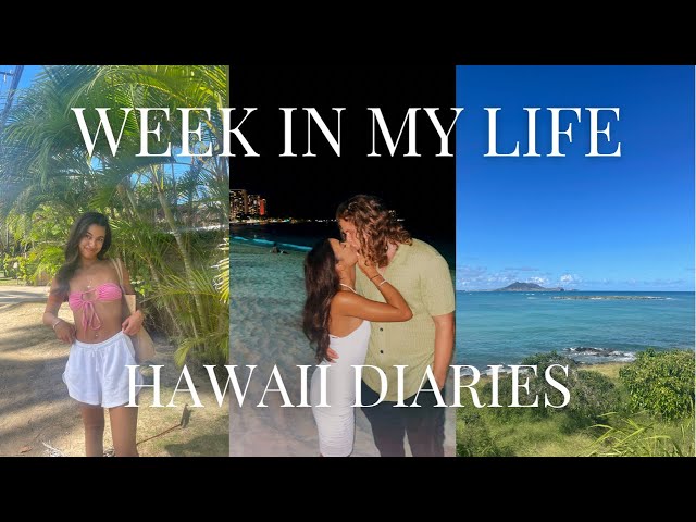 hawaii week in my life | valentine’s day + sunset swims in hawaii