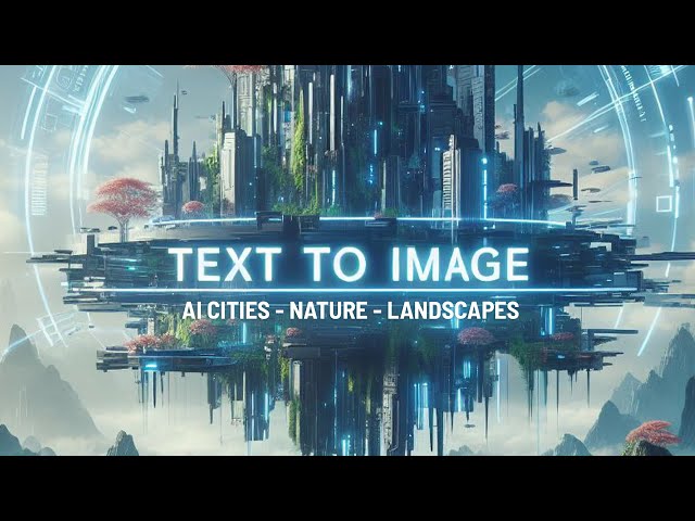 AI GEN - Text to Image / Cities - Nature - Landscapes