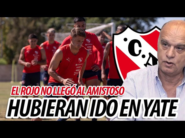 Independiente vs Olimpia | Suspendido | Al Rojo se le rompió el avión | No llegó a Uruguay!!