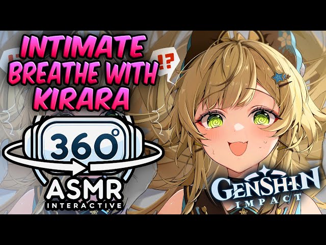 Intimate Breathing With Kirara~ [360º VR SOUND ASMR] | Genshin Impact (4K)