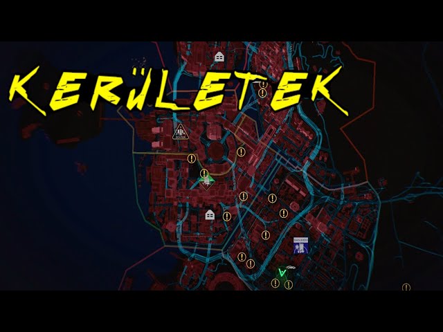 Night City kerületei ~ A Cyberpunk 2077 világa