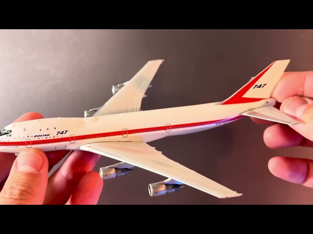 YY Wings 747-100 Museum of Flight - World’s First 747 1:400 Aircraft Model