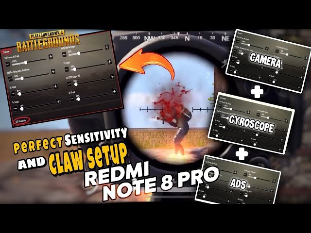 NO RECOIL TRICK | BEST SENSITIVITY SETTINGS | WITHOUT GYROSCOPE | REDMI NOTE 8 PRO 6GB | PUBG MOBILE