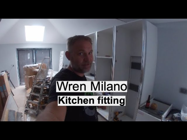 Wren Milano kitchen build (UK) Final Part - Kitchen reveal