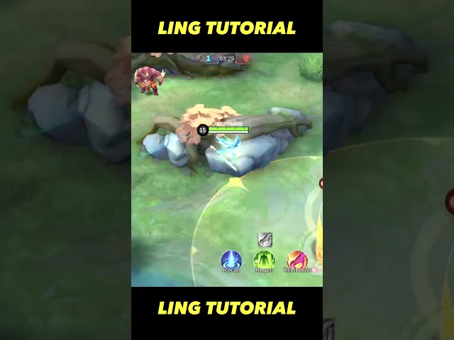 Ling MLBB Short Tutorial #shorts #mlbbshorts