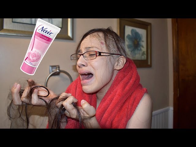 Nair Hair Removal Prank On Boyfriend!