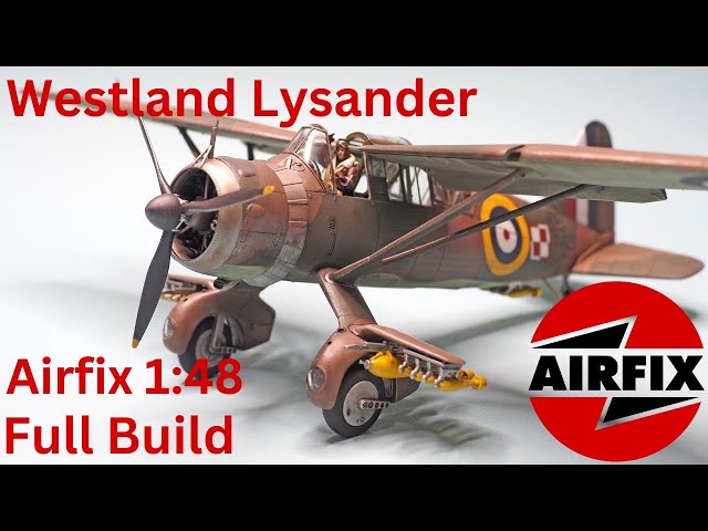 Airfix Westland Lysander 1:48 Full build