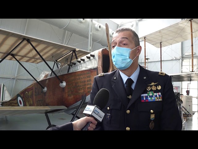 Col. Rosario D'Auria, Comandante Aeroporto Centro Storiografico e Sportivo AM di Vigna di Valle