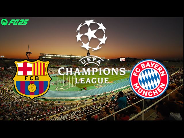 FC 25 l Barcelona vs Bayern Munich, Highlights, UEFA Champions League 24/25