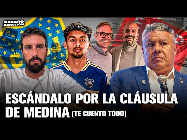 POLÉMICA POR EL PASE DE MEDINA A ESTUDIANTES (BOCA, VERÓN, FOSTER GILLETT, TAPIA) / AZZARO REACCIÓN