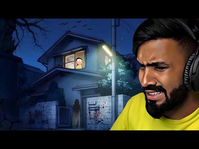 CAN I ESCAPE FROM NOBITA HORROR HOUSE | TECHNO GAMERZ