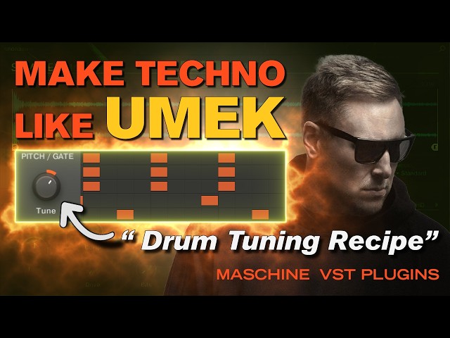 Make Techno Like UMEK: Kick Layering, Tuning & Envelope Shaping in Maschine