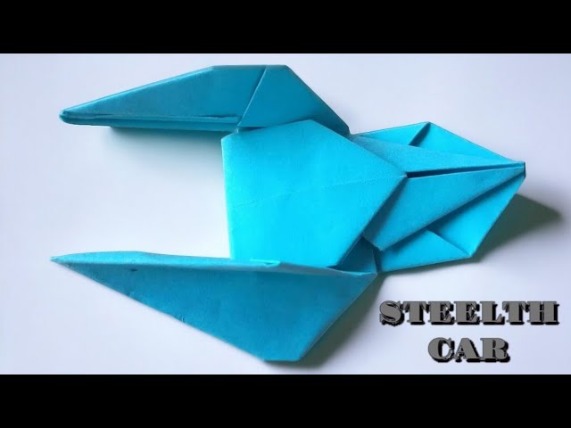 Origami Steelth Car | How To Make Paper Car | Diy | Easy Tutorial