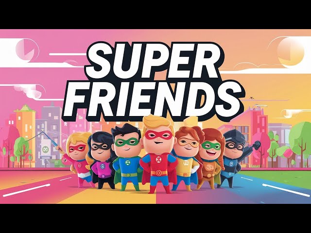 Superheroes Song! | 360° Video Superhero Adventure for Toddlers | KIDS EDU