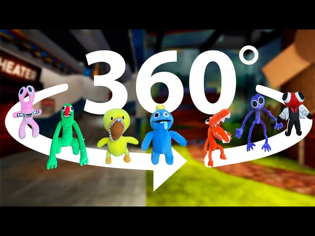 All Rainbow Friends Plush In Real Life 360° VR 4K